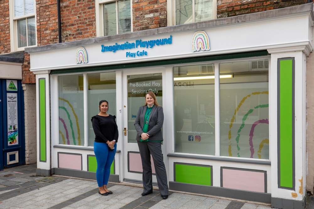 Play cafe opens in Stockton town centre
