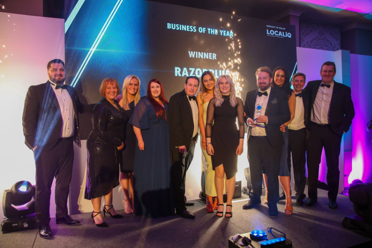 razorblue crowned Business of the Year in inaugural BUSINESSiQ