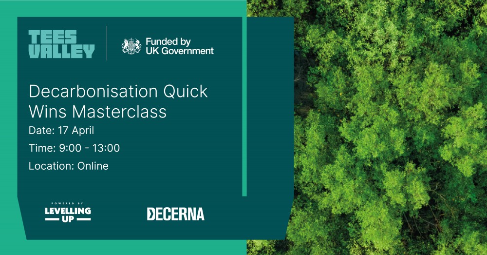 Decarbonisation Quick Wins Masterclass
