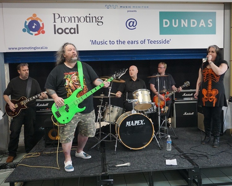 Shopping centre rocked by Teesside musical talent