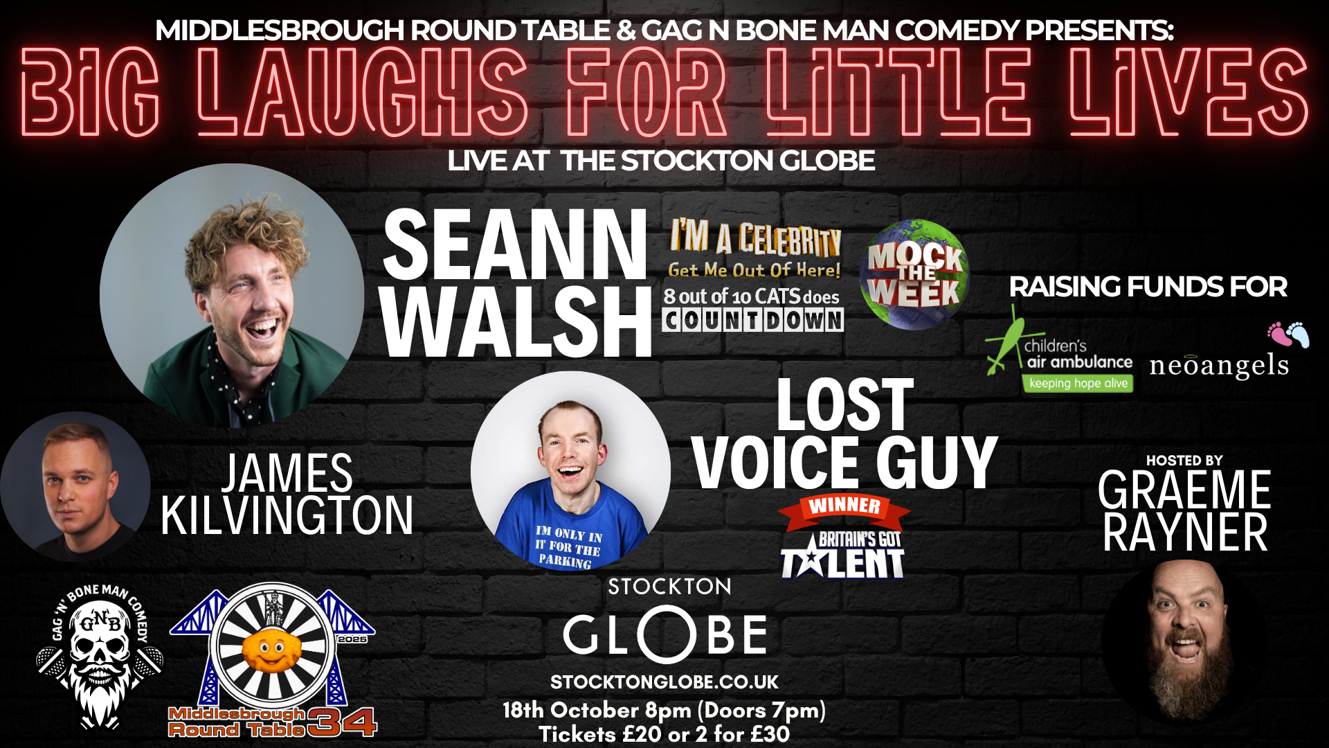 Big Laughs for Little Lives - Fundraiser