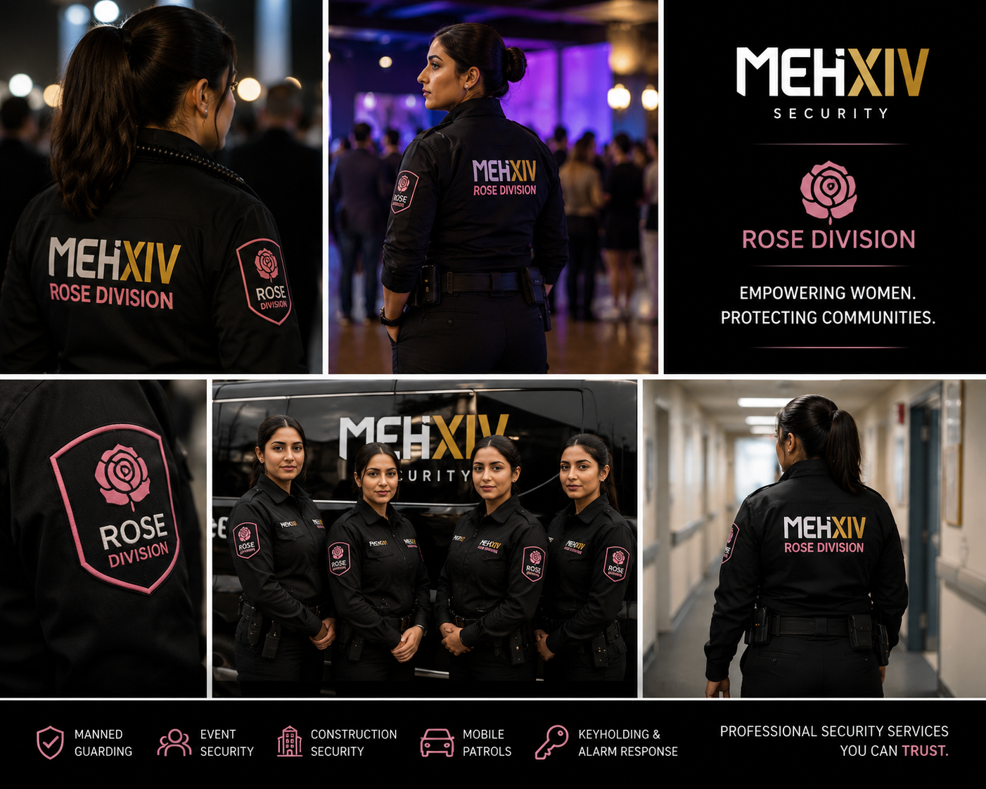 Mehxiv Rose Division: Empowering Women in the Security Industry