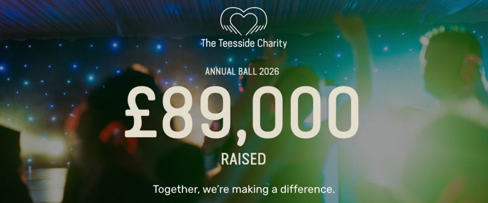 The Teesside Charity Ball raises record £89,000